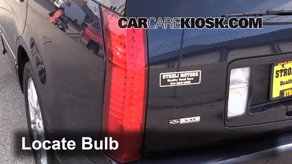 2007 cadillac cts brake light bulb replacement